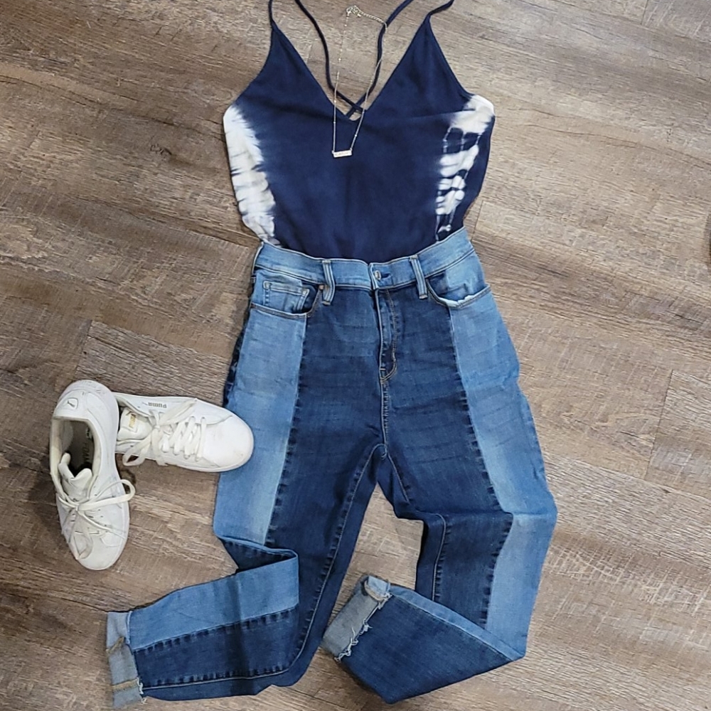 Pacsun croppen jeans